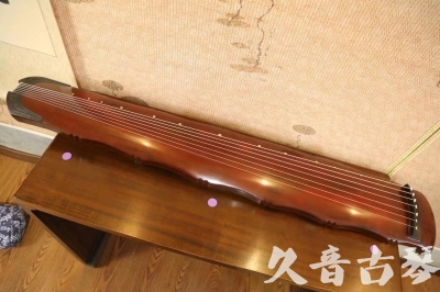连江县●久音古琴  ●典藏系列 20230807 [红洒金竹节]